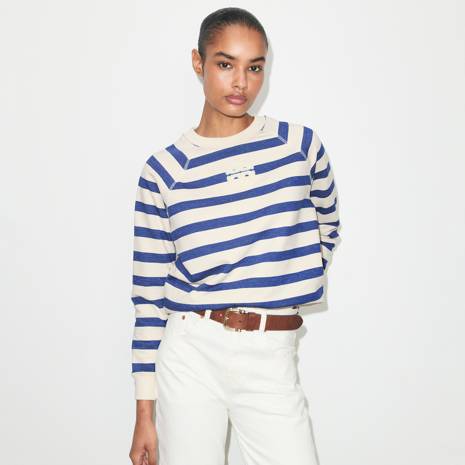 THE STRIPED SWEATSHIRT