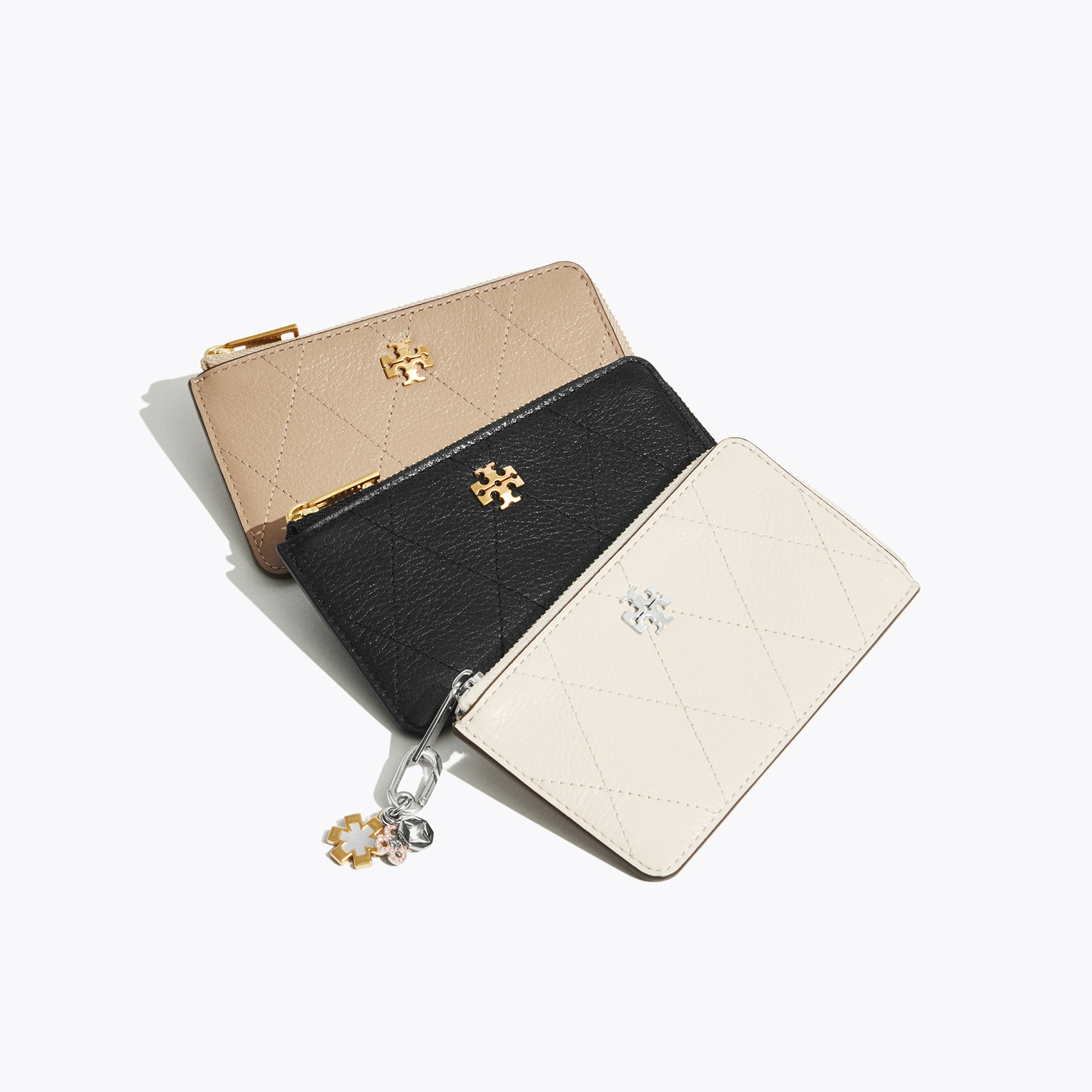 CHARLIE QUILTED CARD CASE
